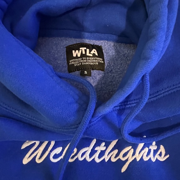 Wckdthghts kluxbusters OTR hoodie (Khaleel blue) - Picture 4 of 4